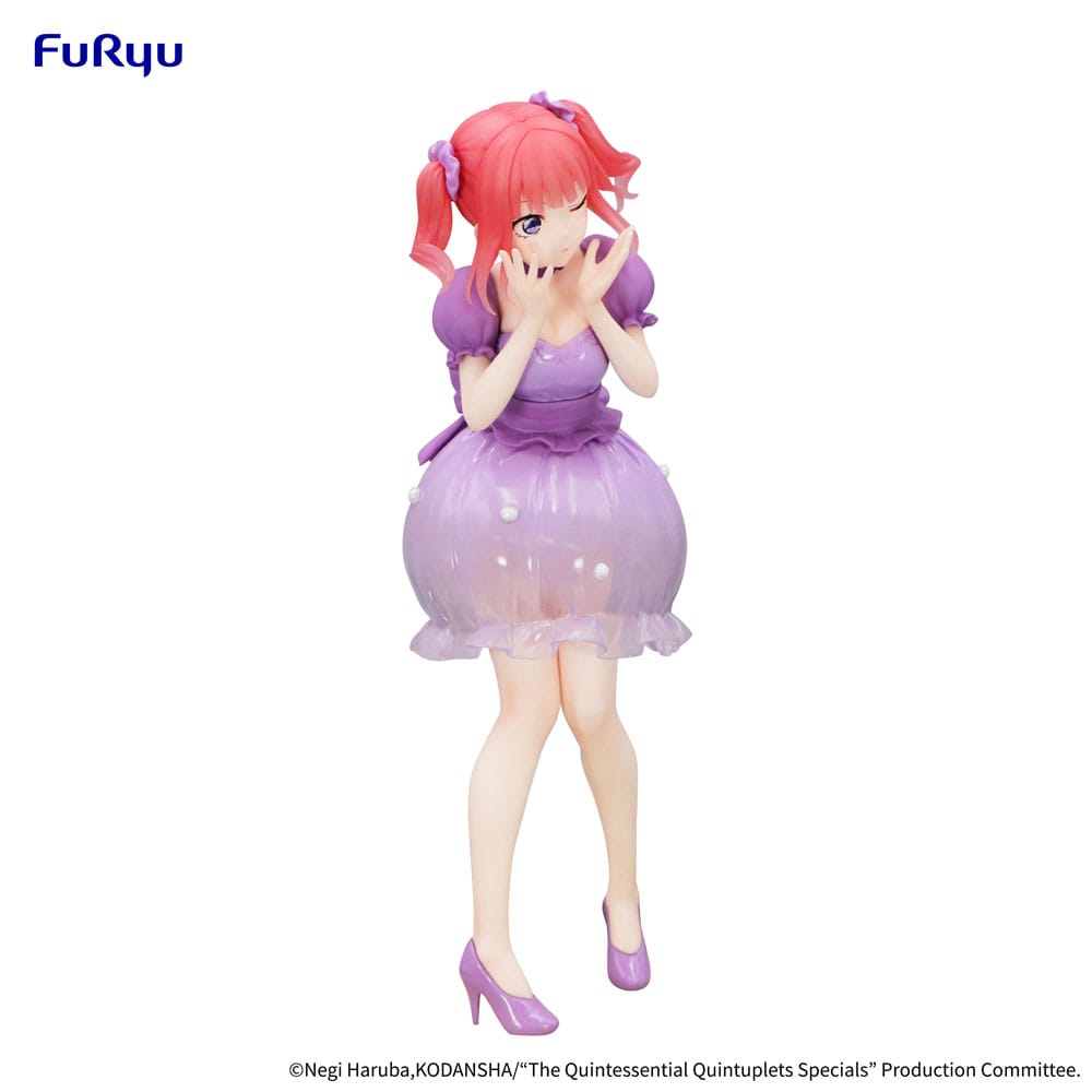 The Quintessential Quintuplets Trio-Try-iT PVC Statue Nakano Nino Pastel Dress Ver. 21 cm - MangaShop.ro