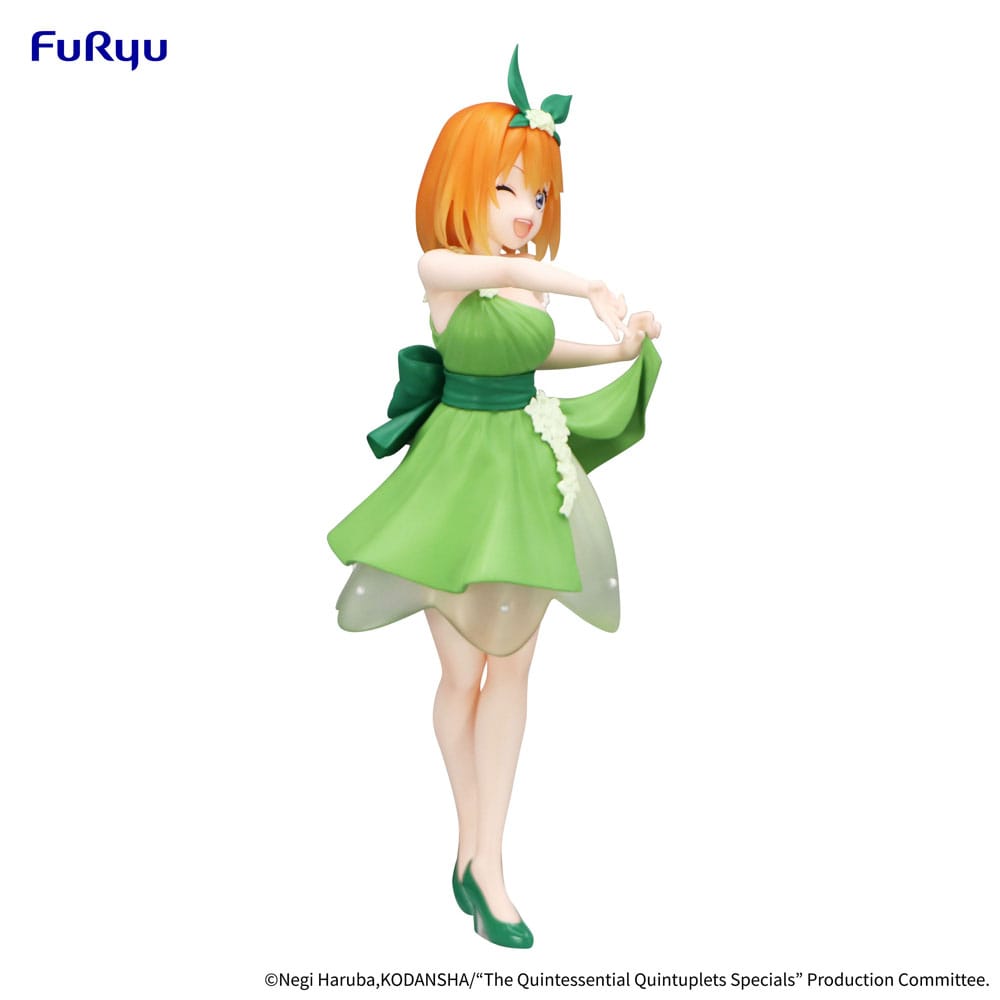 The Quintessential Quintuplets Trio-Try-iT PVC Statue Nakano Yotsuba Pastel Dress Ver. 22 cm - MangaShop.ro