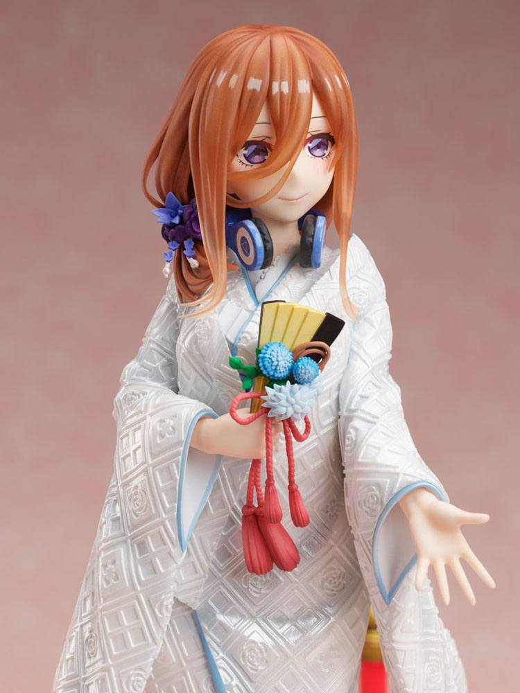 The Quintessential Quintuplets 2 PVC Statue 1/7 Miku Nakano Shiromuku 23 cm - MangaShop.ro