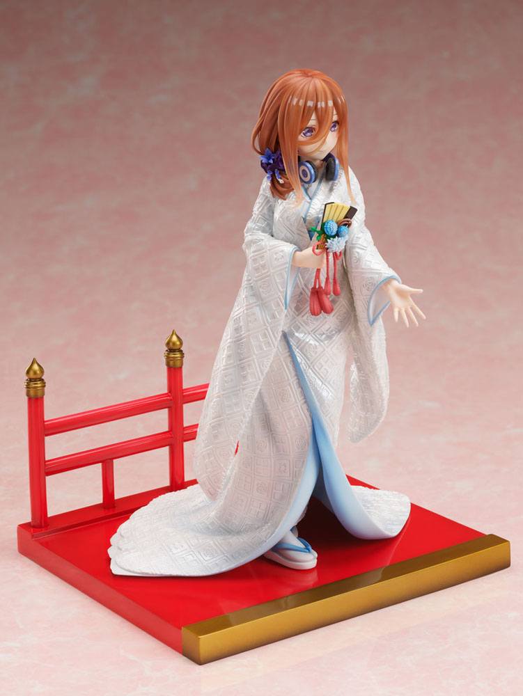 The Quintessential Quintuplets 2 PVC Statue 1/7 Miku Nakano Shiromuku 23 cm - MangaShop.ro