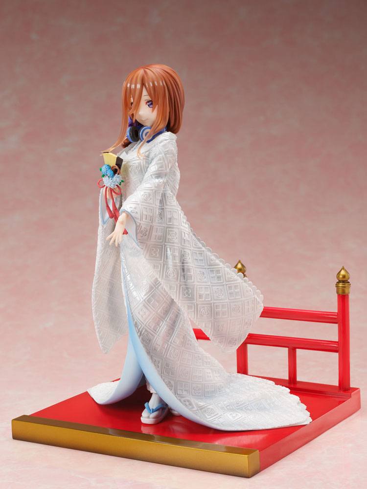 The Quintessential Quintuplets 2 PVC Statue 1/7 Miku Nakano Shiromuku 23 cm - MangaShop.ro