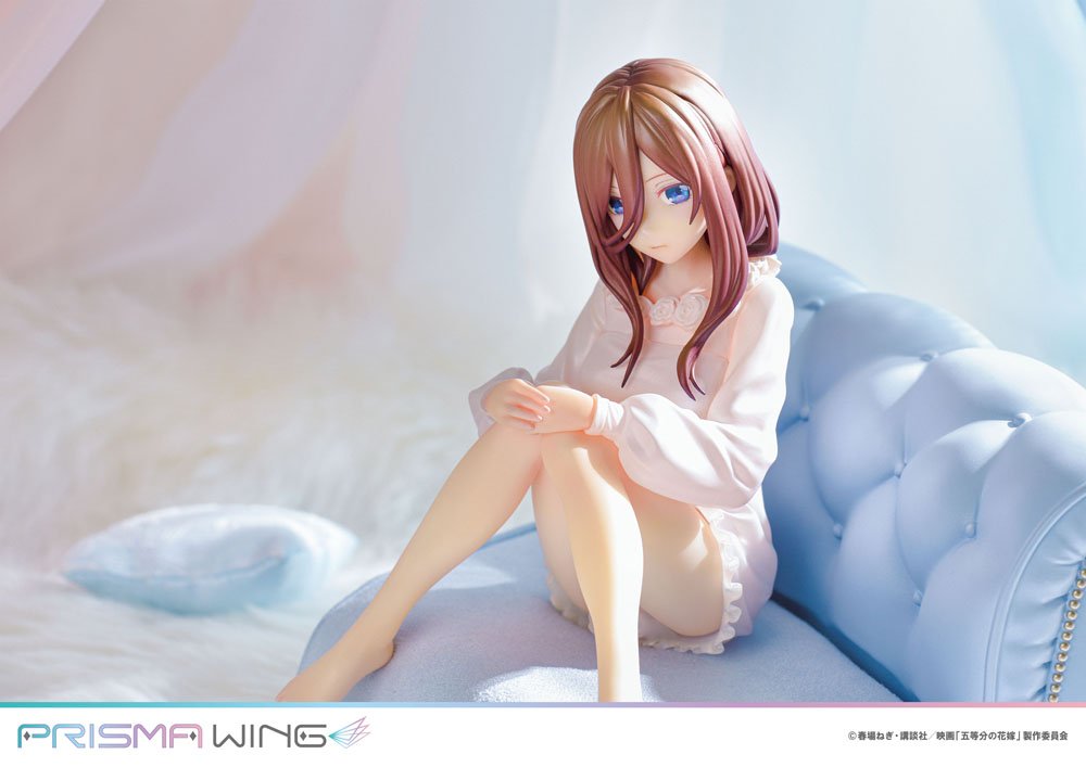The Quintessential Quintuplets Prisma Wing PVC Statue 1/7 Miku Nakano 16 cm - MangaShop.ro