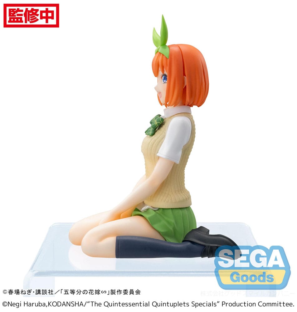 The Quintessential Quintuplets Specials PM Perching PVC Statue Yotsuba Nakano 9 cm - MangaShop.ro