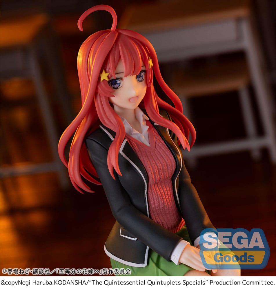 The Quintessential Quintuplets Specials PM Perching PVC Statue Itsuki Nakano 10 cm - MangaShop.ro