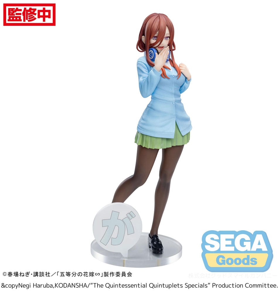 The Quintessential Quintuplets Specials Luminasta PVC Statue Miku Nakano 20 cm - MangaShop.ro