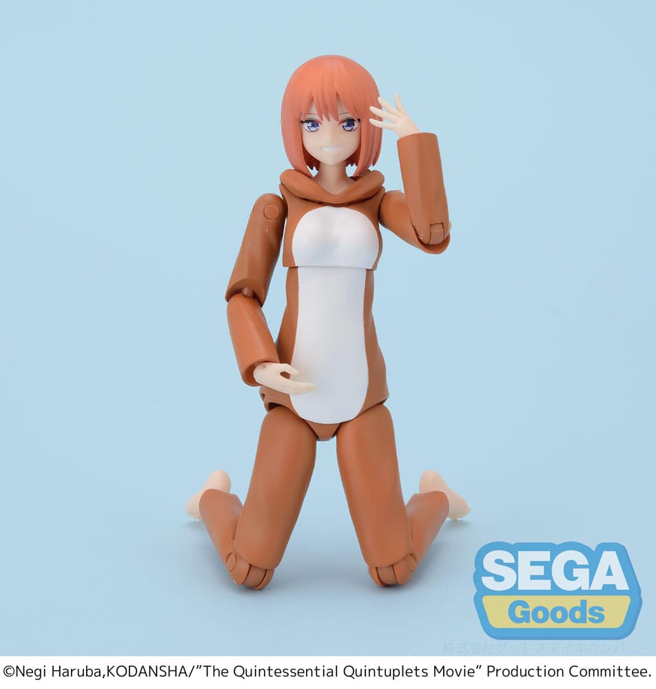 The Quintessential Quintuplets Action Figures Movingood!!! Yotsuba Nakano 15 cm - MangaShop.ro