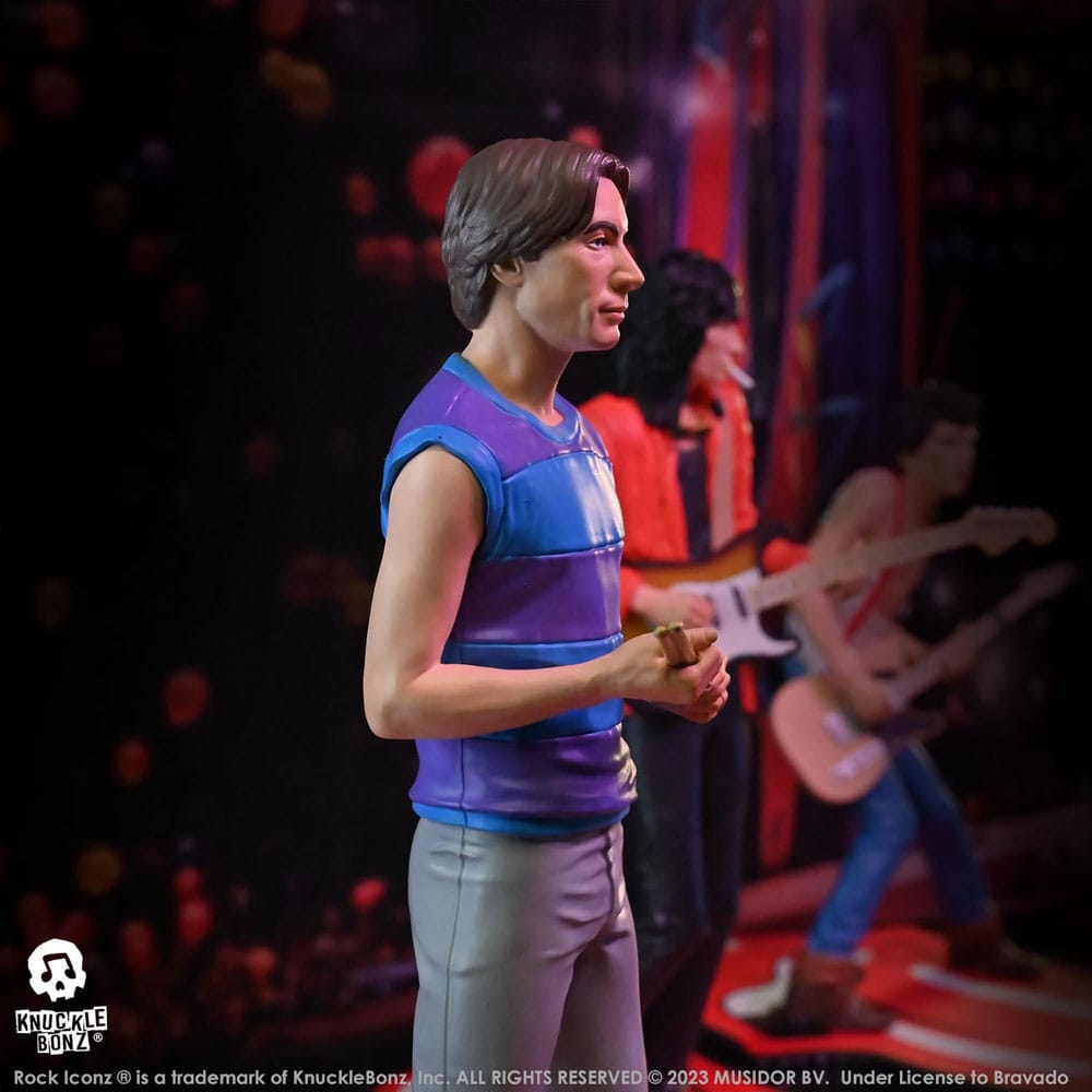 The Rolling Stones Rock Iconz Statue Charlie Watts (Tattoo You Tour 1981) 22 cm - MangaShop.ro