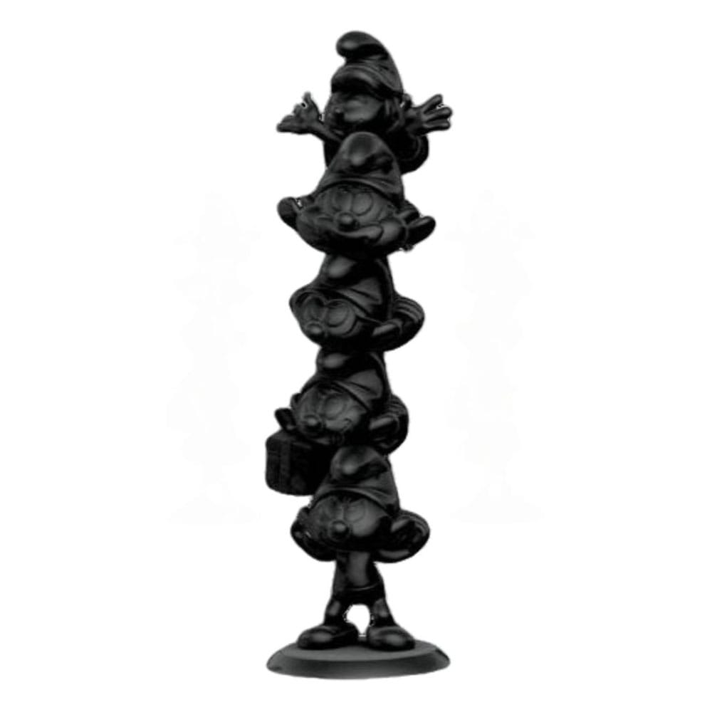 The Smurfs  Statue Smurfs Column Black Edition 50 cm - MangaShop.ro