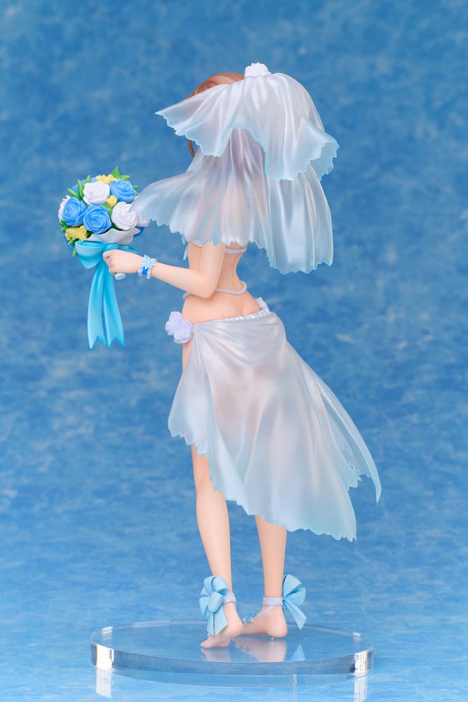 A Certain Scientific Railgun T PVC Statue 1/7 Mikoto Misaka Wedding Swimsuit Ver. 25 cm - MangaShop.ro