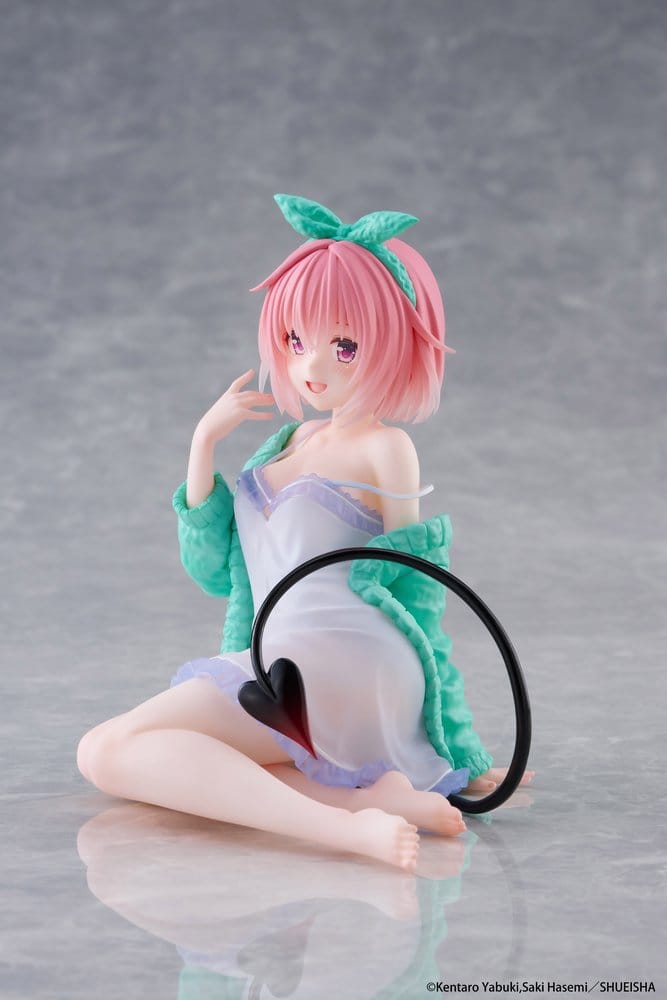 To Love-Ru Desktop Cute PVC Figure Momo (Roomwear Ver.) 13 cm - MangaShop.ro