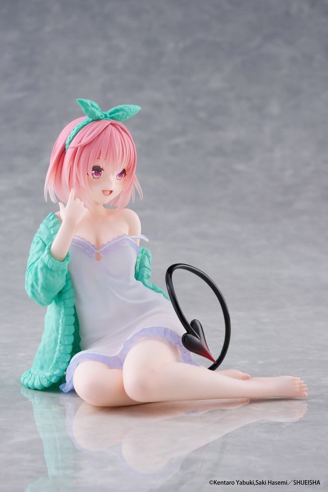 To Love-Ru Desktop Cute PVC Figure Momo (Roomwear Ver.) 13 cm - MangaShop.ro