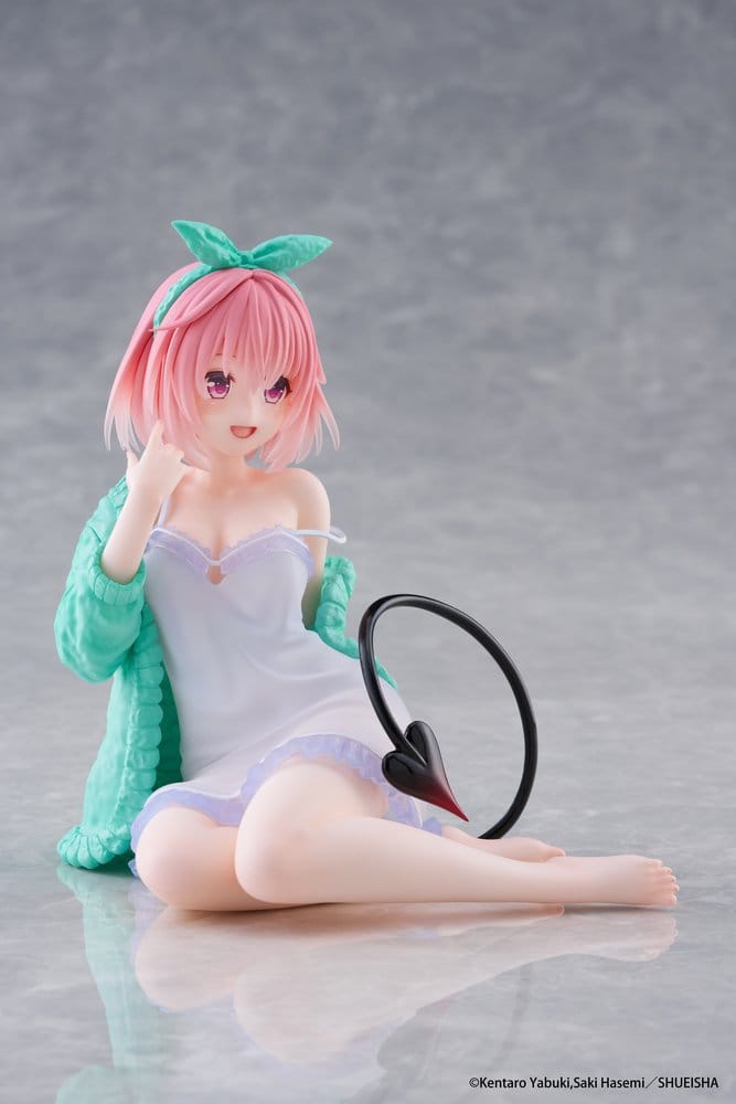 To Love-Ru Desktop Cute PVC Figure Momo (Roomwear Ver.) 13 cm - MangaShop.ro