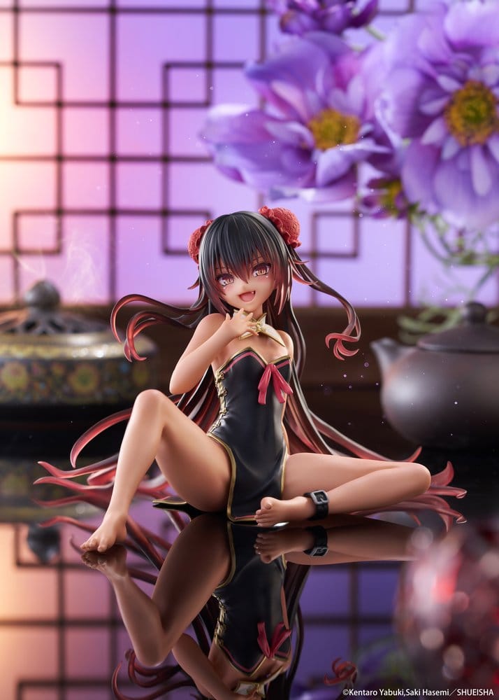 To Love-Ru Darkness Desktop Cute PVC Figure Nemesis (Chinese Dress Ver.) 13 cm - MangaShop.ro