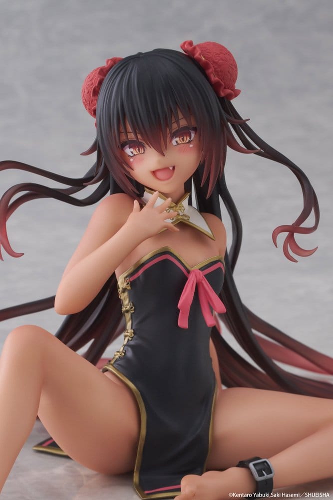 To Love-Ru Darkness Desktop Cute PVC Figure Nemesis (Chinese Dress Ver.) 13 cm - MangaShop.ro