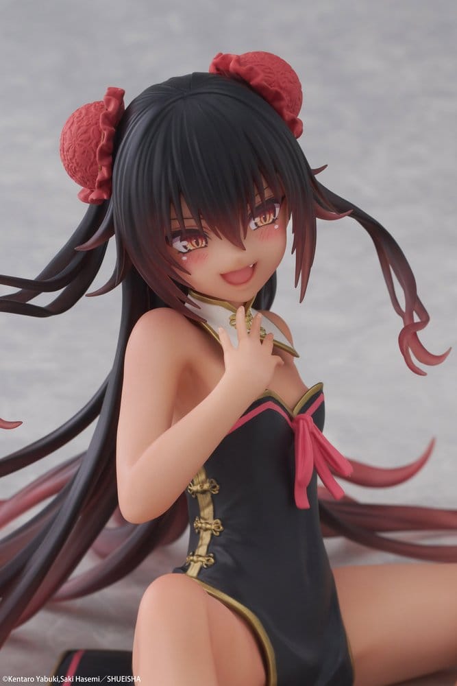 To Love-Ru Darkness Desktop Cute PVC Figure Nemesis (Chinese Dress Ver.) 13 cm - MangaShop.ro
