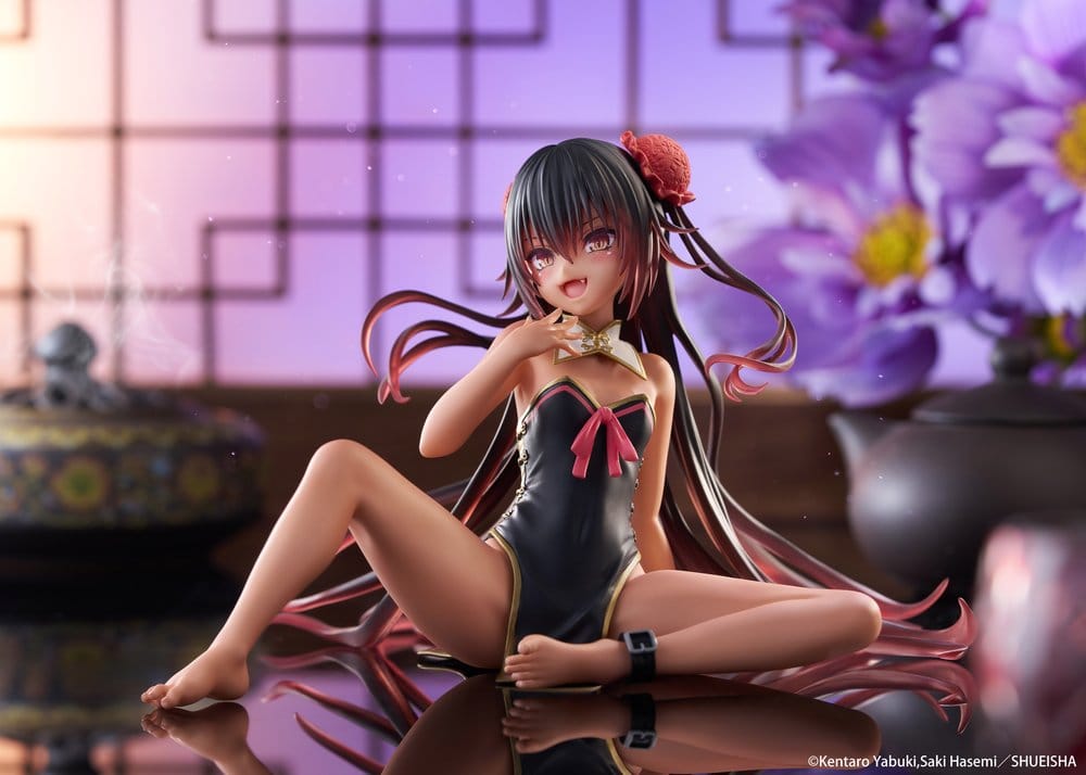 To Love-Ru Darkness Desktop Cute PVC Figure Nemesis (Chinese Dress Ver.) 13 cm - MangaShop.ro