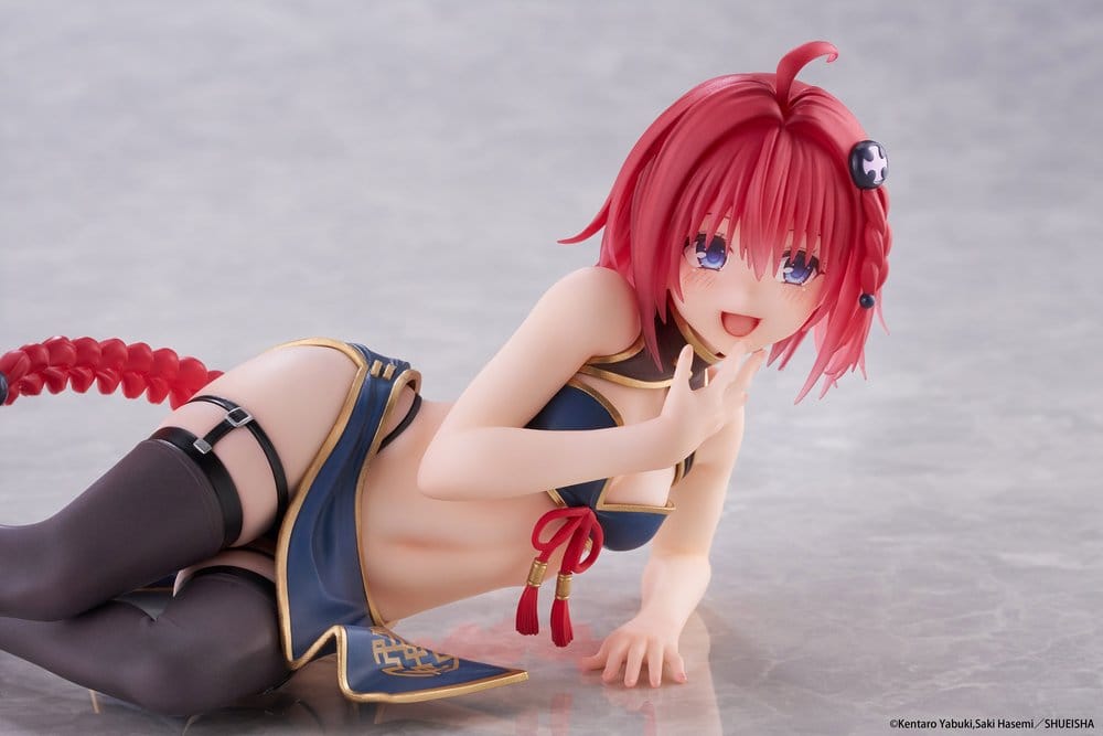 To Love-Ru Darkness Desktop Cute PVC Figure Mea Kurosaki (Chinese Dress Ver.) 13 cm - MangaShop.ro