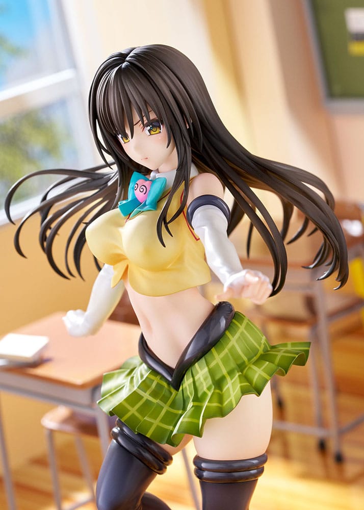 To Love-Ru Darkness Statue PVC 1/7 Yui Kotegawa Arranged Uniform Ver. 24 cm - MangaShop.ro