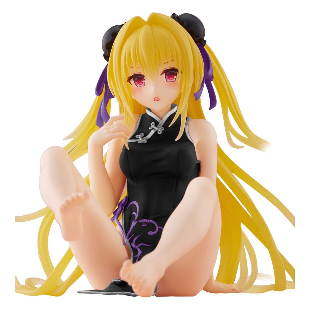 To Love-Ru Darkness PVC Statue Desktop Cute Figure Golden Darkness  (China Dress Ver.) Renewal 13 cm - MangaShop.ro
