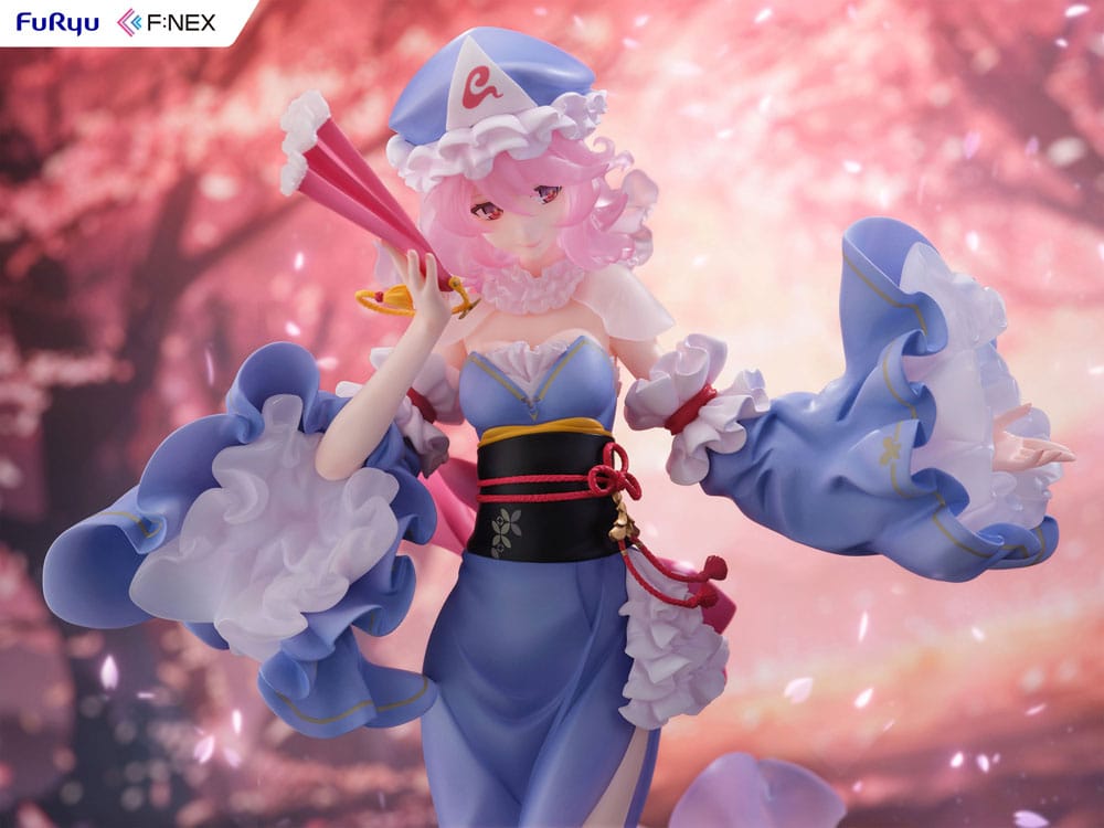 Touhou Project Statue 1/6 Yuyuko Saigyouji illustration by Ideolo 30 cm - MangaShop.ro