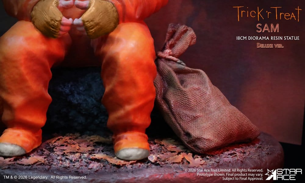 Trick R Treat Diorama Resin Statue Sam DX 18 cm - MangaShop.ro