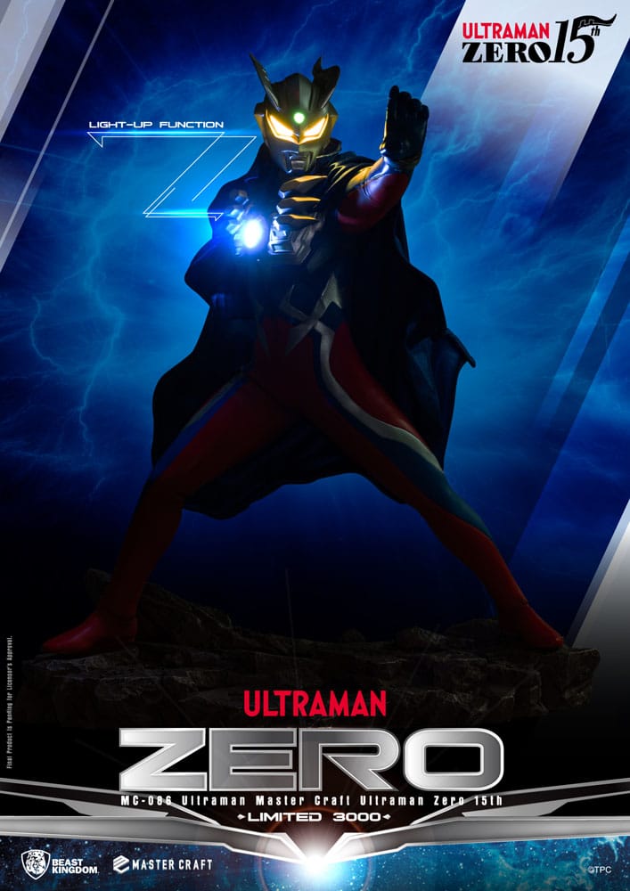 Ultraman Master Craft Statue Ultraman Zero 15th 41 cm - MangaShop.ro