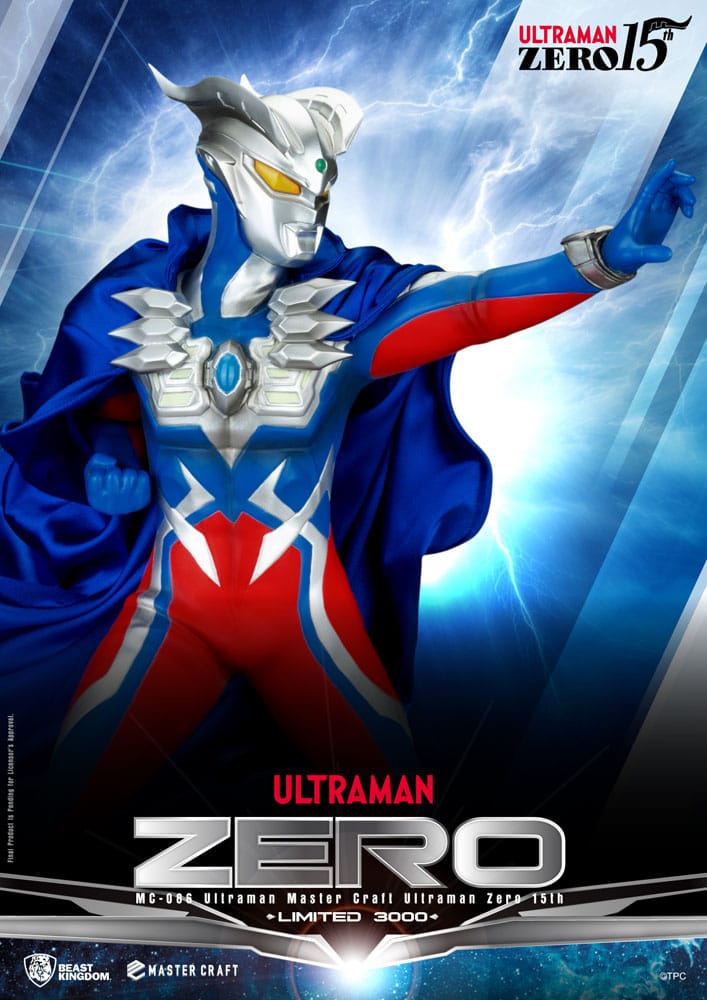 Ultraman Master Craft Statue Ultraman Zero 15th 41 cm - MangaShop.ro