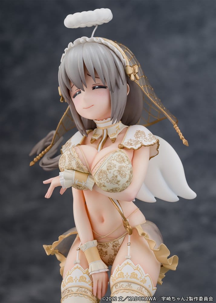 Uzaki-chan Wants to Hang Out! PVC Statue 1/7 Tsuki Uzaki Angel Ver. 19 cm - MangaShop.ro