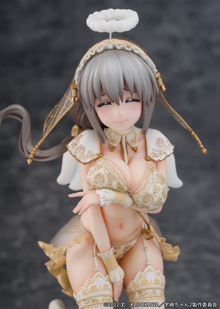 Uzaki-chan Wants to Hang Out! PVC Statue 1/7 Tsuki Uzaki Angel Ver. 19 cm - MangaShop.ro
