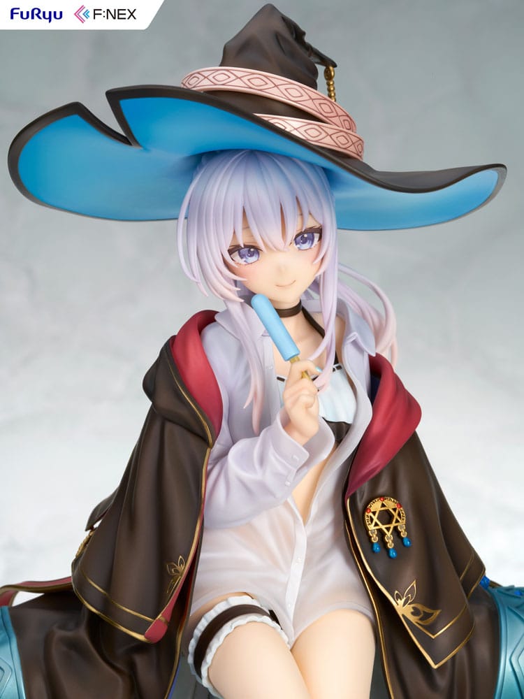 Wandering Witch: The Journey of Elaina F:NEX PVC Statue 1/7 Elaina Summer Vacation Ver. 22 cm - MangaShop.ro