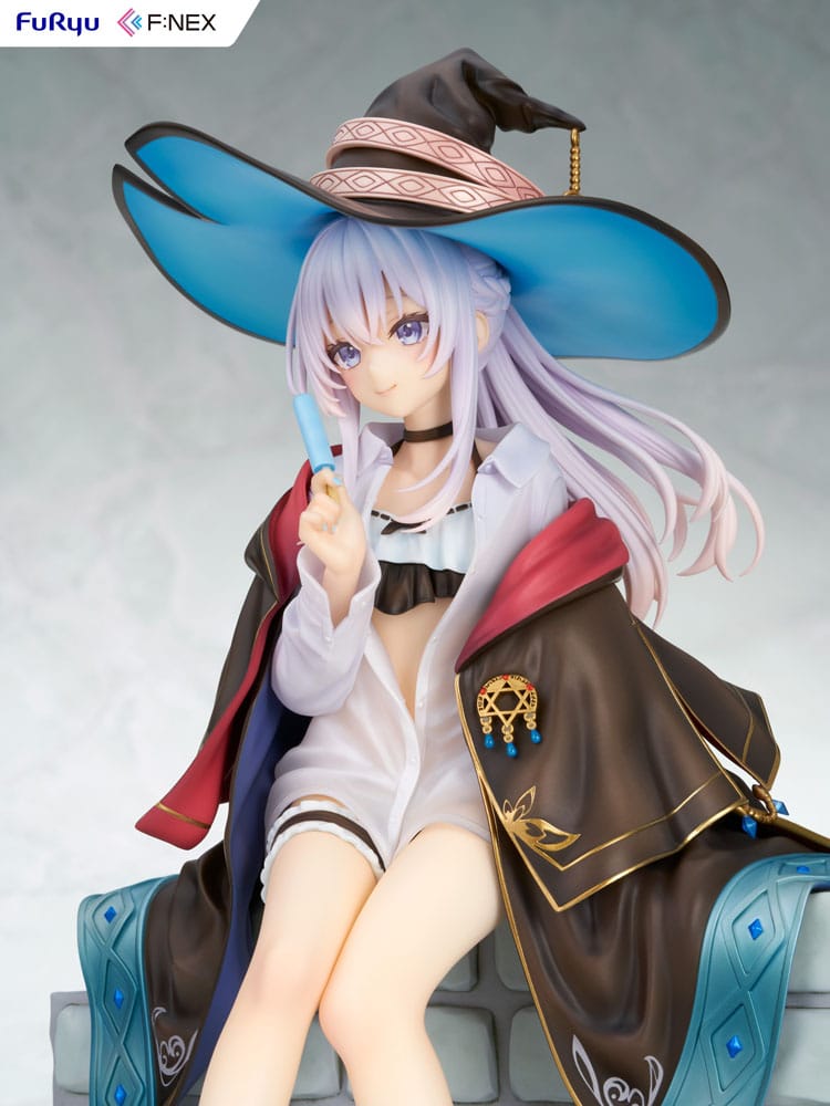 Wandering Witch: The Journey of Elaina F:NEX PVC Statue 1/7 Elaina Summer Vacation Ver. 22 cm - MangaShop.ro