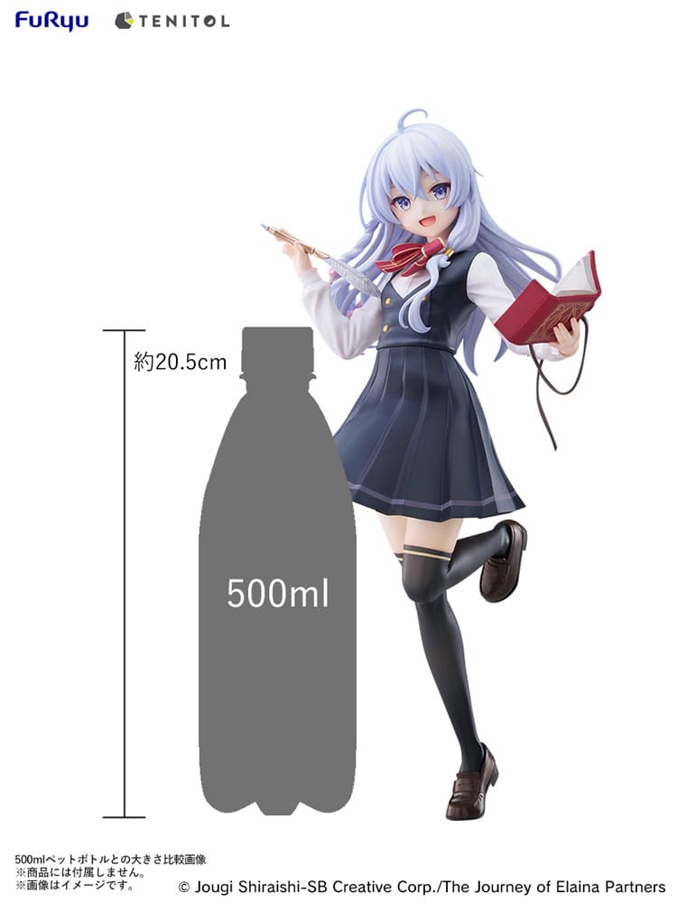 Wandering Witch: The Journey of Elaina Tenitol Tall PVC Statue Elaina School Uniform Ver. 29 cm - MangaShop.ro