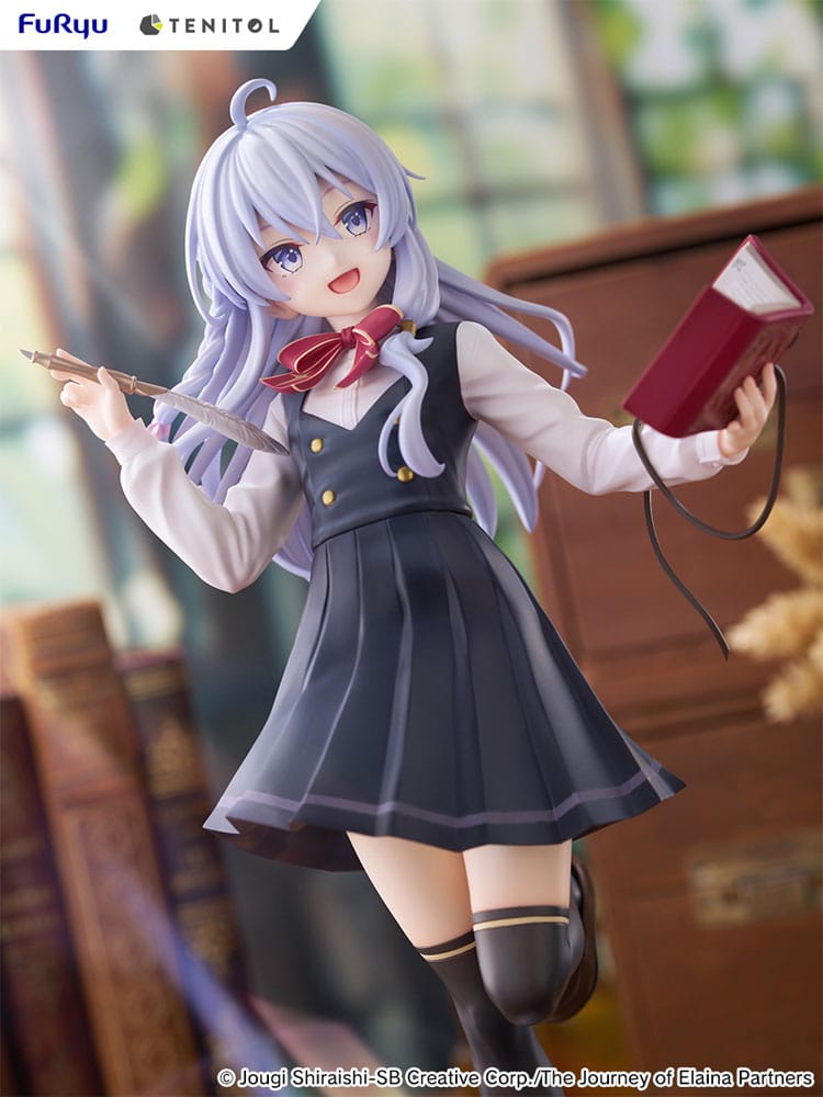 Wandering Witch: The Journey of Elaina Tenitol Tall PVC Statue Elaina School Uniform Ver. 29 cm - MangaShop.ro