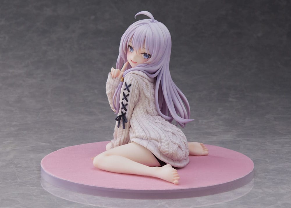 Wandering Witch: The Journey of Elaina PVC Statue 1/7 Elaina Knit One-piece Dress Ver. 15 cm - MangaShop.ro