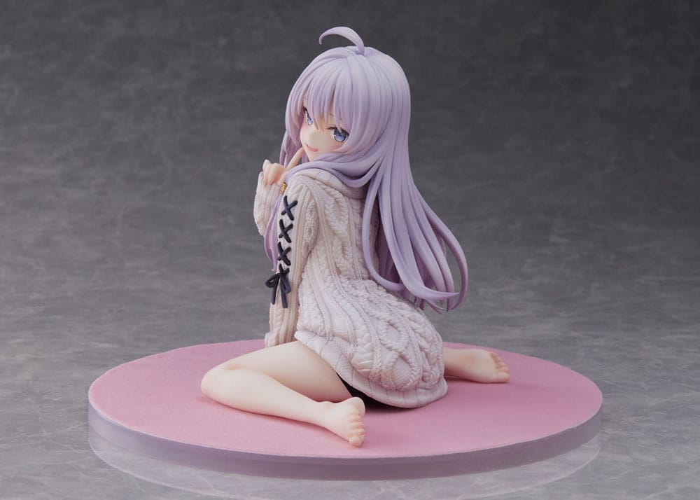 Wandering Witch: The Journey of Elaina PVC Statue 1/7 Elaina Knit One-piece Dress Ver. 15 cm - MangaShop.ro