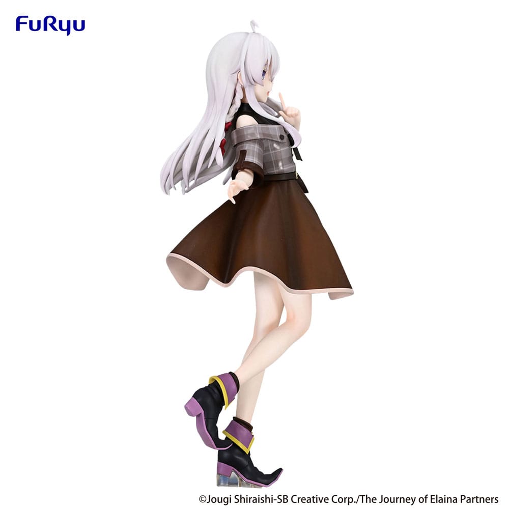 Wandering Witch: The Journey of Elaina Trio-Try-iT PVC Statue Elaina Brown Outfit Ver. 22 cm - MangaShop.ro