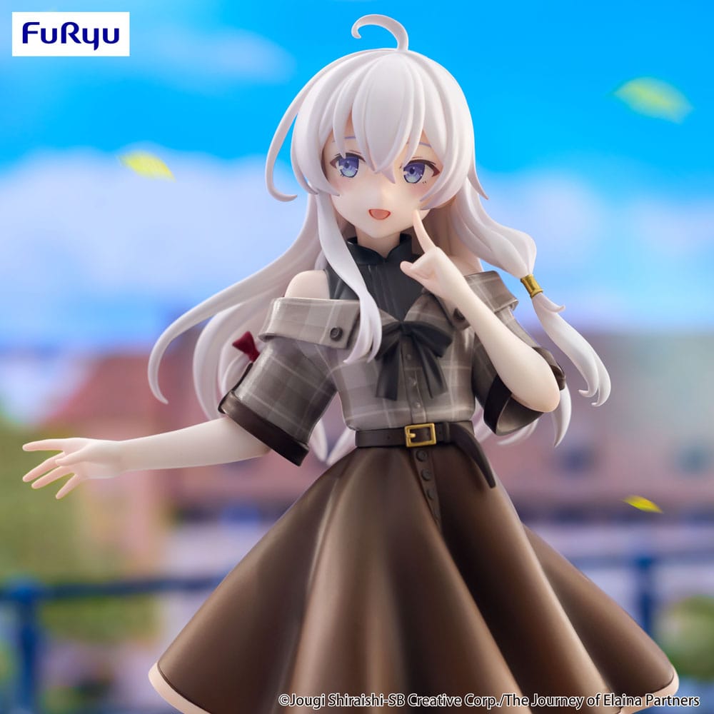 Wandering Witch: The Journey of Elaina Trio-Try-iT PVC Statue Elaina Brown Outfit Ver. 22 cm - MangaShop.ro