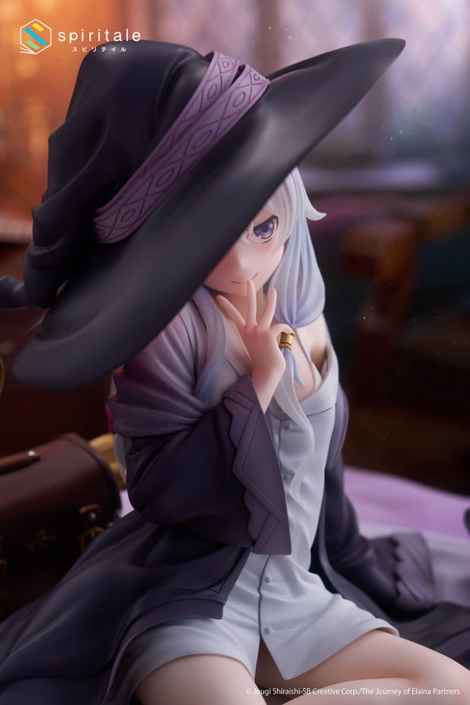 Wandering Witch: The Journey of Elaina Spiritale PVC Statue 1/6 Elaina Rest Ver. 16 cm - MangaShop.ro