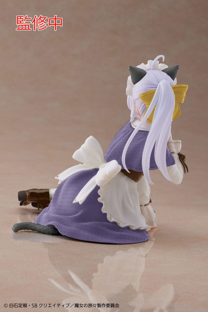 Wandering Witch: The Journey of Elaina PVC Statue Elaina Cat Maid Ver. Renewal Edition 18 cm - MangaShop.ro