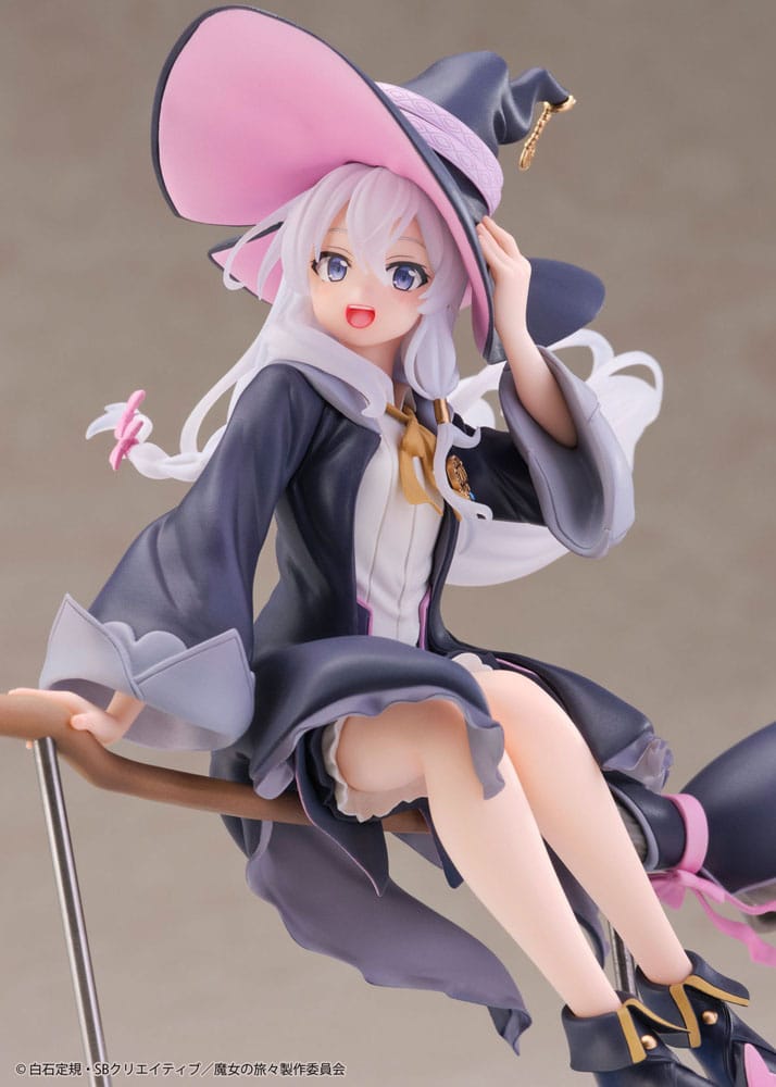 Wandering Witch: The Journey of Elaina AMP+ PVC Statue Elaina Witch Dress Ver. Reissue 20 cm - MangaShop.ro