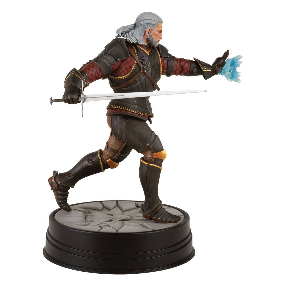 Witcher 3 Wild Hunt PVC Statue Geralt Toussaint Tourney Armor 20 cm - MangaShop.ro