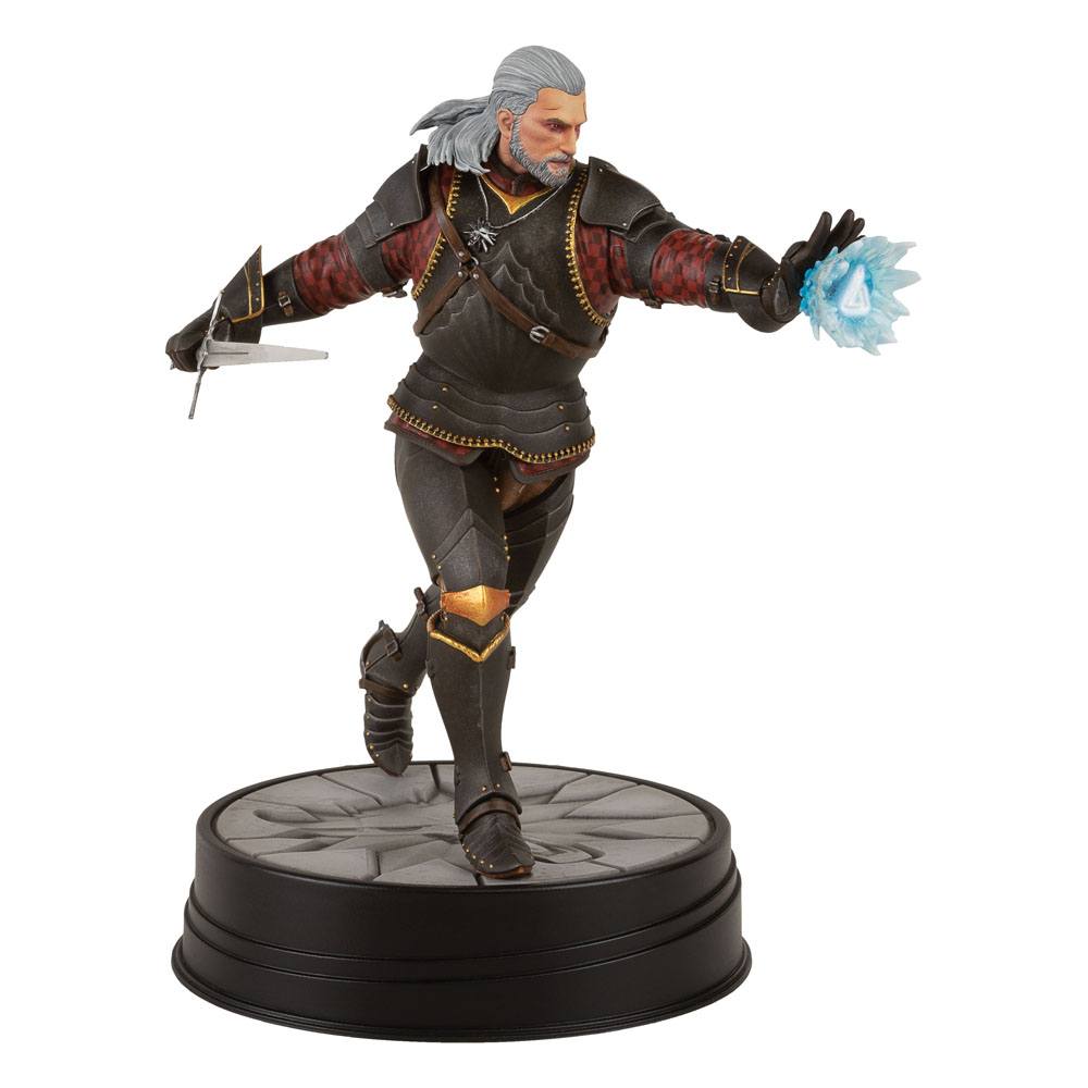 Witcher 3 Wild Hunt PVC Statue Geralt Toussaint Tourney Armor 20 cm - MangaShop.ro