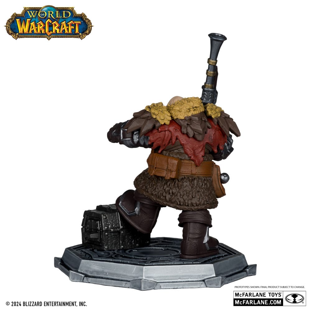 World of Warcraft PVC Statue 2-Pack 1/12 Dwarf Hunter: Beast Master & Pandaren: Monk (Gold Label) 15 cm - MangaShop.ro