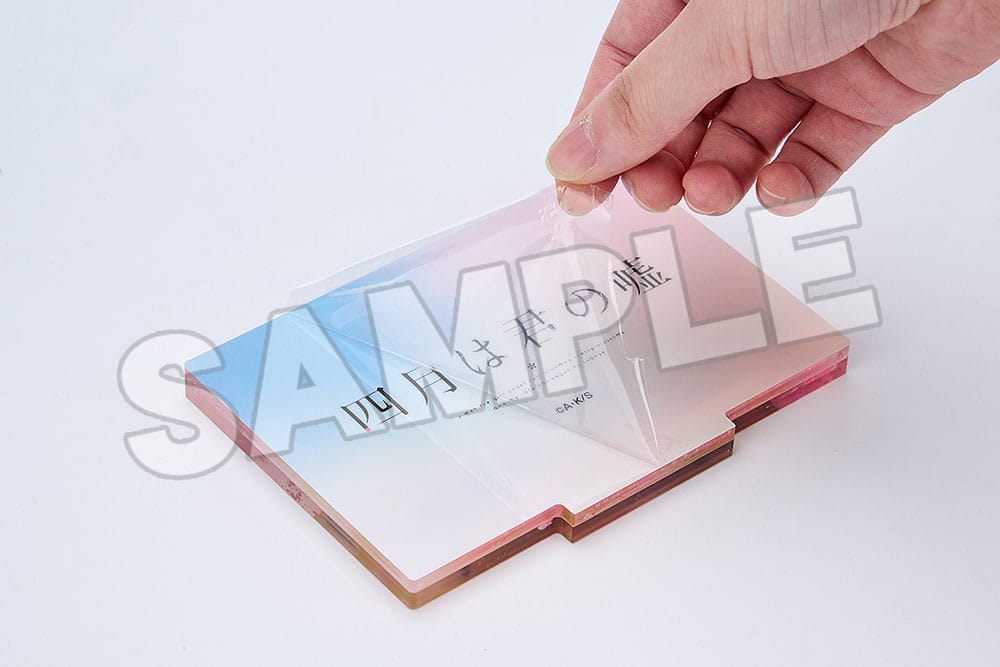 Your Lie in April Acrylic Stand Glitter 9 cm - MangaShop.ro