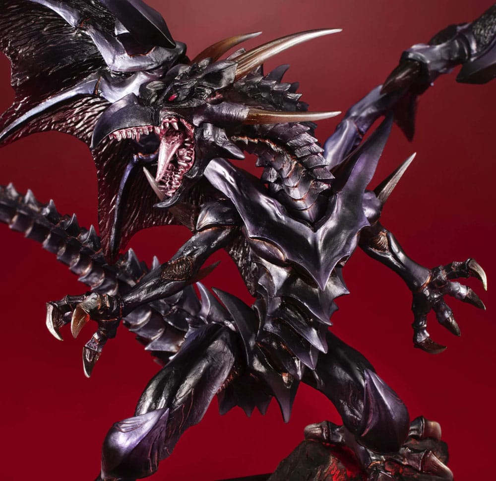 Yu-Gi-Oh! Duel Monsters Art Works Monsters PVC Statue Red-eyes Black Dragon Holographic Edition 32 cm - MangaShop.ro