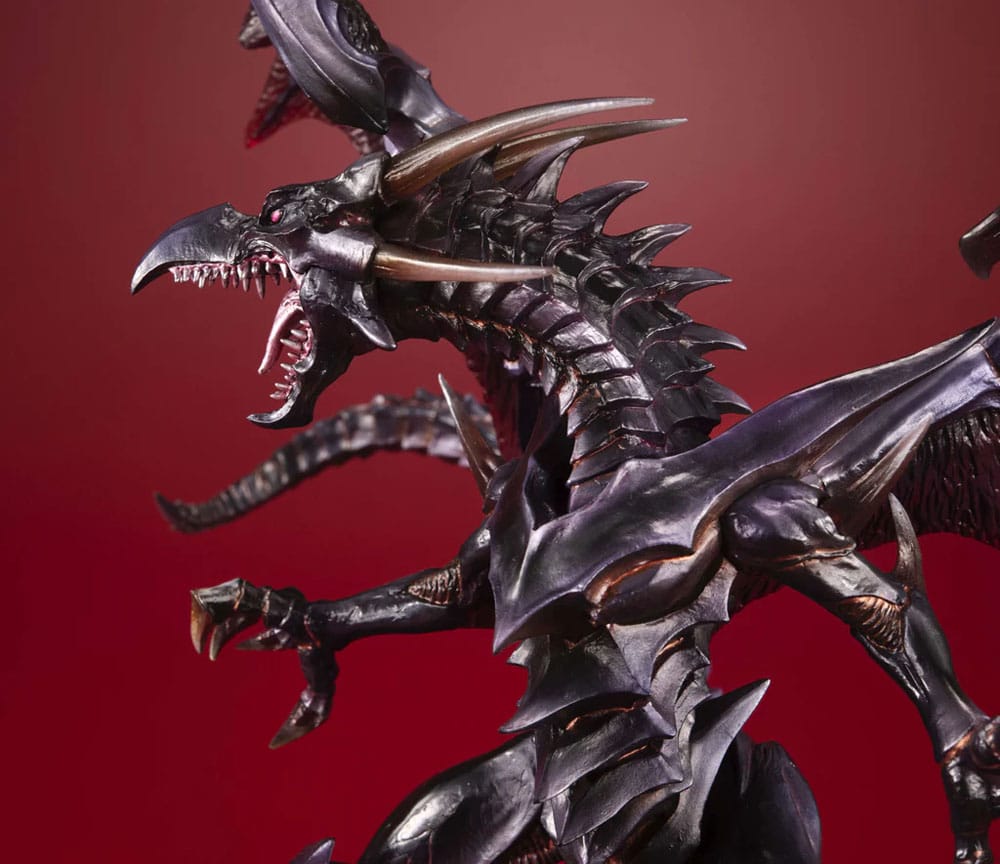Yu-Gi-Oh! Duel Monsters Art Works Monsters PVC Statue Red-eyes Black Dragon Holographic Edition 32 cm - MangaShop.ro