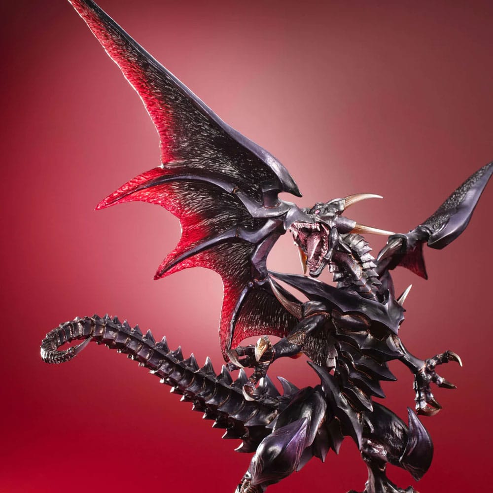 Yu-Gi-Oh! Duel Monsters Art Works Monsters PVC Statue Red-eyes Black Dragon Holographic Edition 32 cm - MangaShop.ro