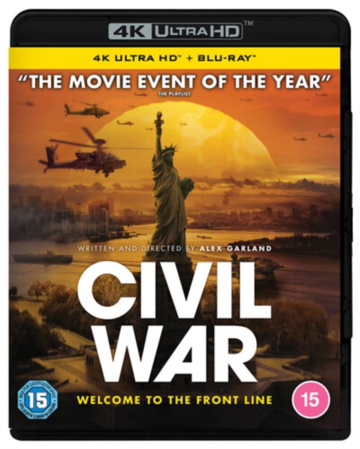 Civil War 2024 Blu-ray / 4K Ultra HD + Blu-ray - MangaShop.ro
