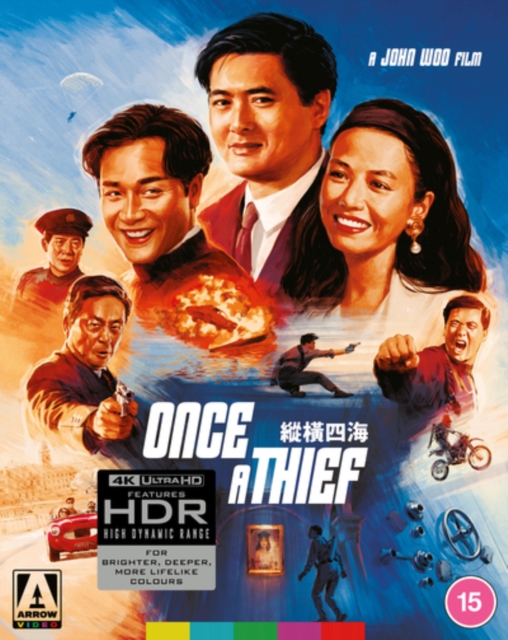 Once a Thief 1991 Blu-ray / 4K Ultra HD (Limited Edition) - MangaShop.ro