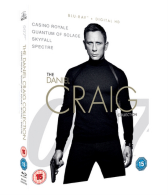 007 Bond - Daniel Craig - Casino Royale / Quantum Of Solace / Skyfall / Spectre Blu-Ray - MangaShop.ro